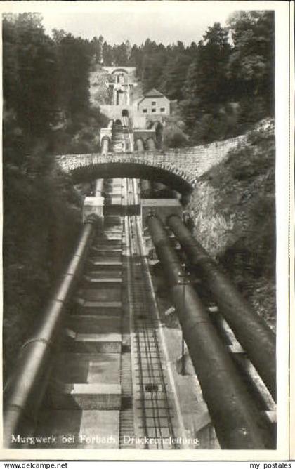 Forbach Baden Murgwerk bei Forbach Leitung
