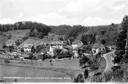 Gundelfingen im Lautertal Panorama gl1964 #170.613