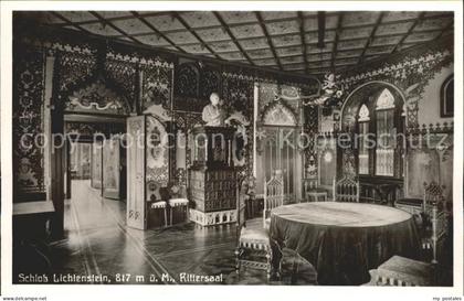 Honau Lichtenstein Schloss Lichtenstein Rittersaal