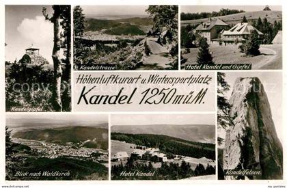 Kandel Breisgau Hotel-Kandel  Kandelfelsne Waldkirch