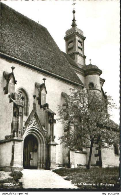 Kirchberg Jagst Kirchberg Kirche St. Maria
