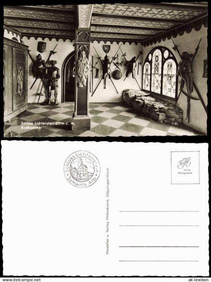 Lichtenstein (Württemberg) Schloss Lichtenstein Rüstkammer 1960