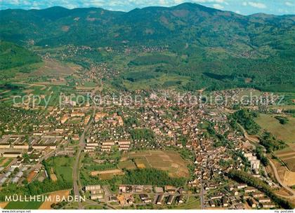 Muellheim Baden Fliegeraufnahme