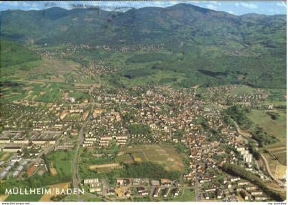 Muellheim Baden Muellheim Fliegeraufnahme x 1986