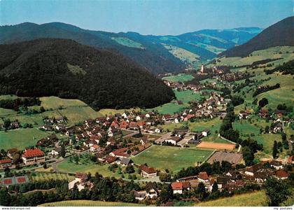Muenstertal  Schwarzwald Fliegeraufnahme