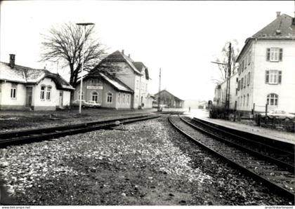 Photo Meckenbeuren in Oberschwaben Württemberg, Straße, Gleise