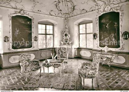 Salem Baden Schloss Salem Ehem Praelatenquartier Empfangssalon des Abtes