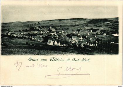 CPA Gruss aus Altheim GERMANY (937203)
