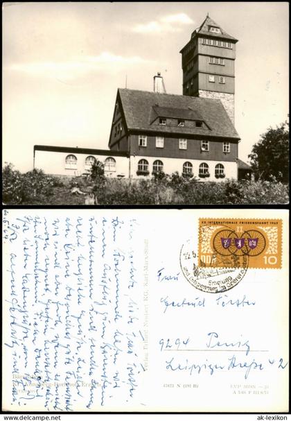 Ansichtskarte Bärenstein (Erzgebirge) Berghaus 1973