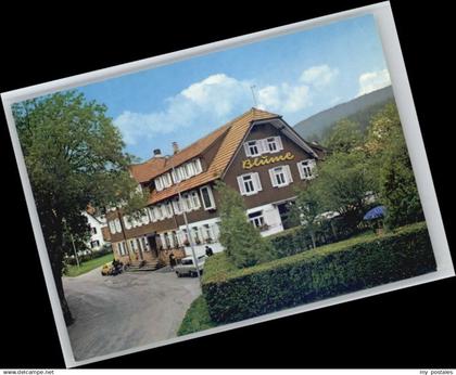 Baiersbronn Schwarzwald Baiersbronn Gasthof Pension Blume