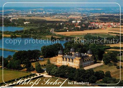 Bamberg Fliegeraufnahme Schloss Seehof