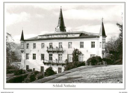 Noethnitz Schloss Bannewitz Sachsen Schloss-Noethnitz Schlossturm Uhr Balkon Par