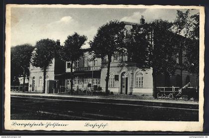 AK Bargteheide /Holstein, Blick auf den Bahnhof