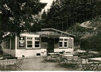 Barsinghausen Waldschaenke Heisterburg im Deister Terrasse