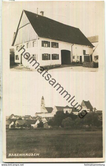 Babenhausen - Foto-Ansichtskarte