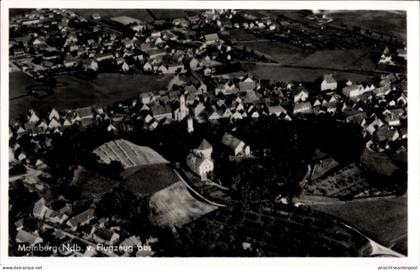 CPA Mainburg im Hallertau Niederbayern, Fliegeraufnahme