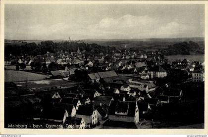 CPA Mainburg im Hallertau Niederbayern, Gesamtansicht
