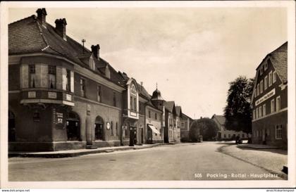 CPA Pocking im Rottal in Niederbayern, Hauptplatz