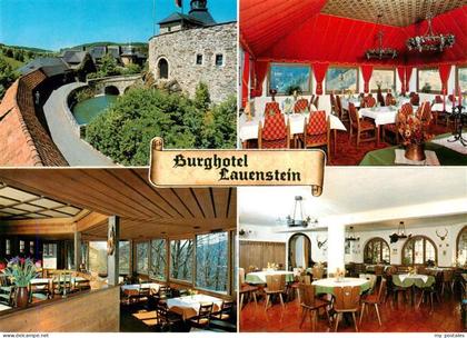 Lauenstein Oberfranken Burghotel Burg Lauenstein Gastraeume