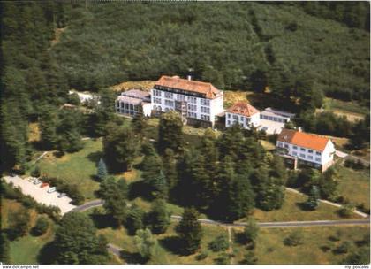 Lohr Main Lohr Franziskushoehe Erholungsheim Fliegeraufnahme