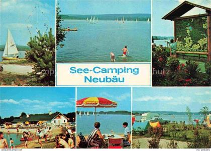 Neubaeu am See Roding Bayern See Camping Strandpartien