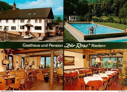 Riedern Erftal Eichenbuehl Unterfranken Gasthaus Pension Zur Rose Gastraeume Sch