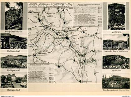 Veilbronn Heiligenstadt BAMBERG Bayern und Heiligenstadt Burg Greifenstein Natur