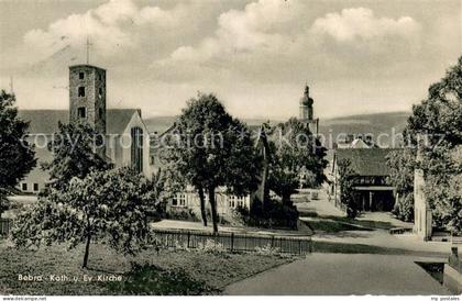Bebra Ortsmotiv mit Kirchen