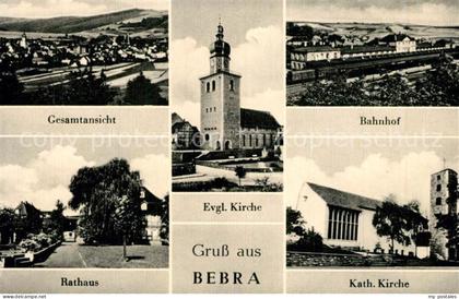 Bebra Rathaus Kirchen Bahnhof