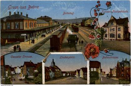Gruss aus Bebra - Bahnhof