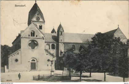 CPA AK Bendorf - Platz mit Kirche GERMANY (1069153)