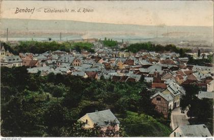 CPA AK Bendorf - Totalansicht m. d. Rhein GERMANY (1069160)