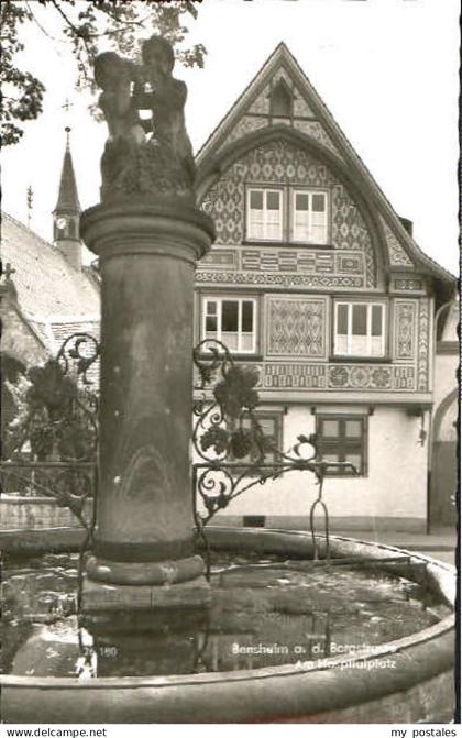 Bensheim Bergstrasse Bensheim Hospitalplatz x 1965