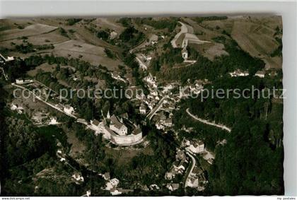 Schoenberg Bensheim Fliegeraufnahme Schloss Schoenberg