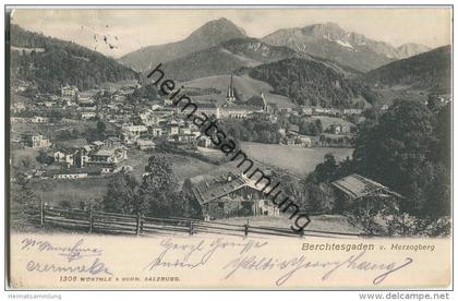 Berchtesgaden vom Herzogberg