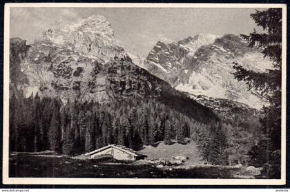 F9966 - Berchtesgaden Watzmann mit Kühroint - Münchner Haus - Foto Albert Link Verlag S.M.d.D.u.Ö.