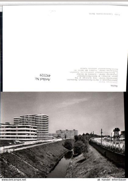492329,Berlin Märkisches Viertel Reinickendorf Berliner Mauer Grenze