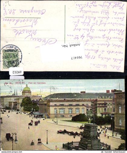 701417 Berlin Platz am Opernhaus Oper Theater gel Weinheim
