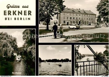 BERLIN  CITY Karl Marx Strasse Die Loecknitz Am Daemeritzsee Flakenfliess