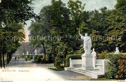 BERLIN  CITY Siegesallee Denkmaeler Statuen