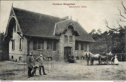 CPA Berlin Köpenick Rahnsdorf, Försterei Müggelsee, Rahnsdorfer Mühle