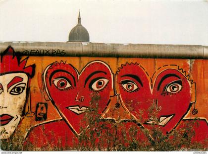 CPSM Berlin-Berliner Mauer Kunst-Wall art    L596