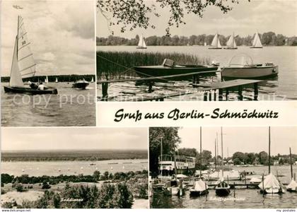 Schmoeckwitz Zeuthener See Seddinsee Hafen Schiffsgaststaette Segeln