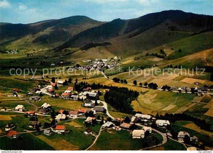 Bernau Schwarzwald Fliegeraufnahme