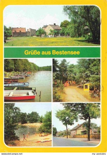 Bestensee Dahme-Spreewald Brandenburg Paetzer-Hintersee Boote Campingplatz Kless