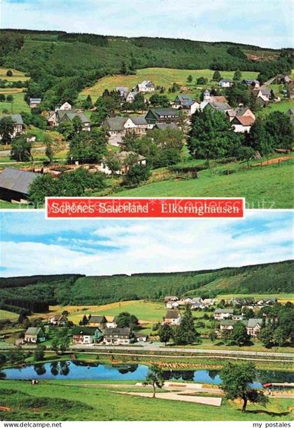 Elkeringhausen Betzdorf Westerwald Rheinland-Pfalz Panorama