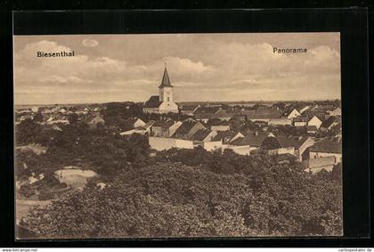 AK Biesenthal, Panorama der Ortschaft