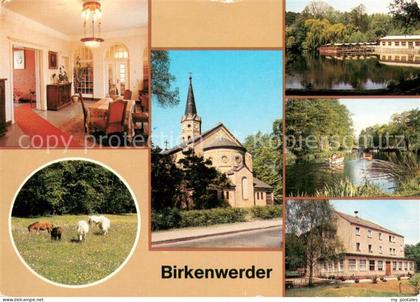 Birkenwerder Clara Zetkin Gedenkstaette Ponyzucht Kirche Gaststaette Boddensee B