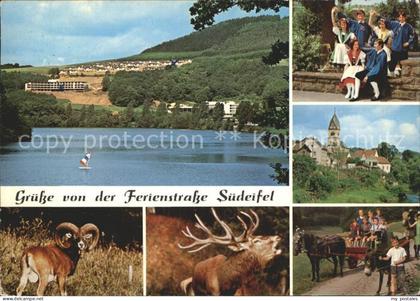 Bitburg Eifel Rheinland-Pfalz Esel Hirsch Trachten