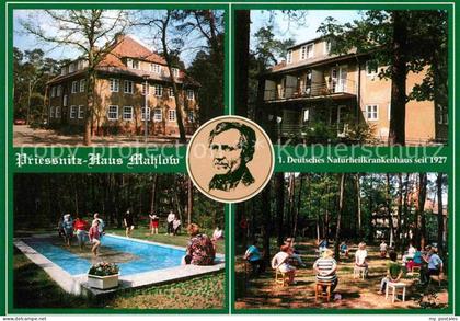 Mahlow Priessnitz Haus Wassertretstelle Garten